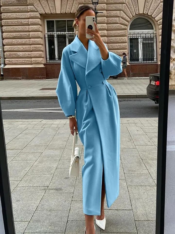 Cappotto Donna Bottoni Manica Sbuffo Comodo Caldo Elegante – LE STYLE DE  PARIS