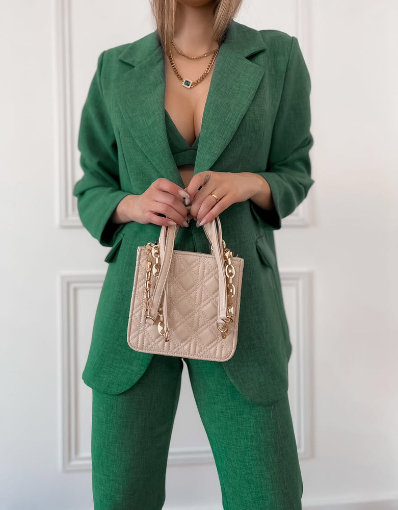 Tailleur Donna Set Giacca Top Pantalone Palazzo Elegante - LE STYLE DE PARIS
