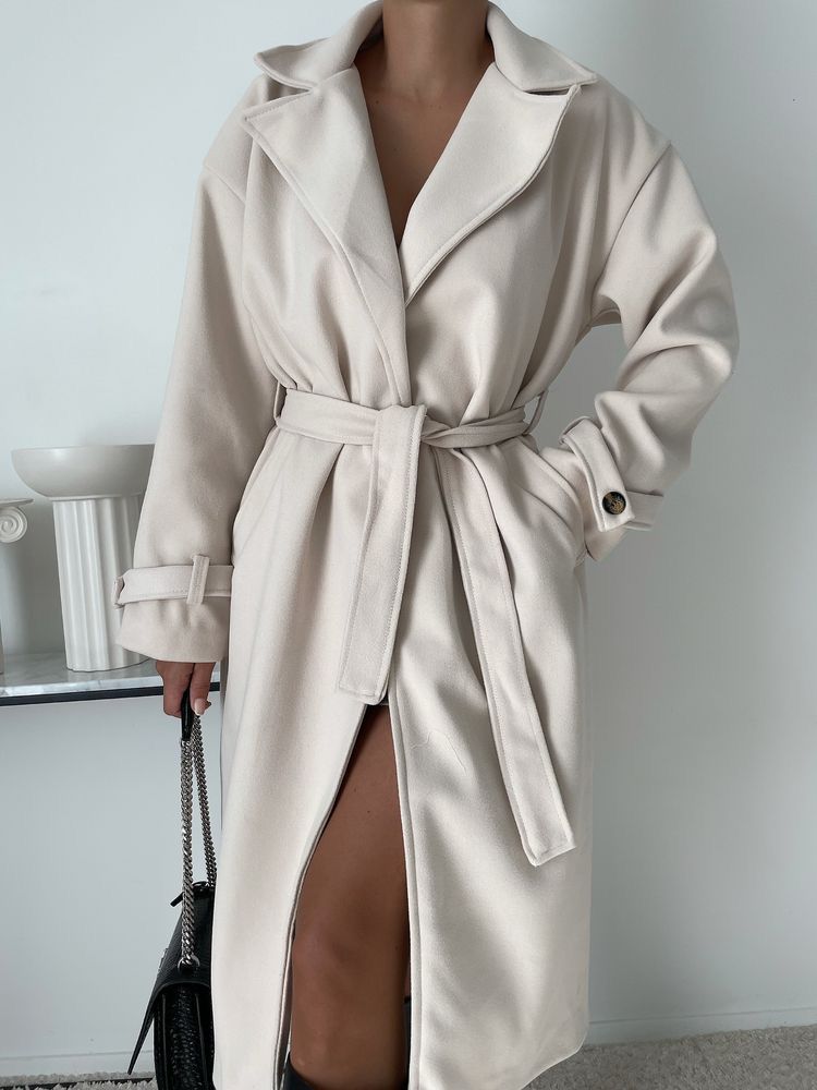 Cappotto Donna Lungo Cintura Bottone Morbido Caldo Elegante Casual - LE STYLE DE PARIS